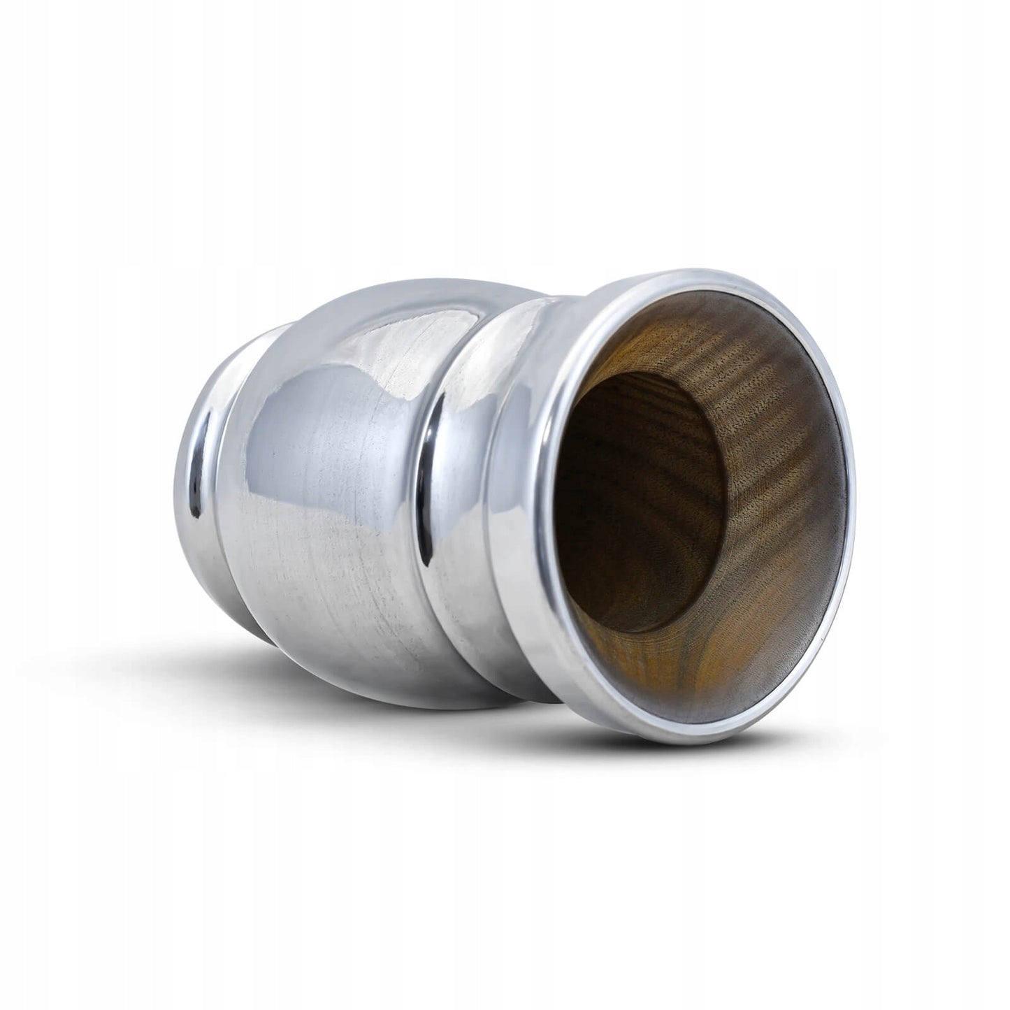 DIDELĖS Palo Santo kalabaso su metalo apvadu, apie 200ml, yerba mate gėrimui