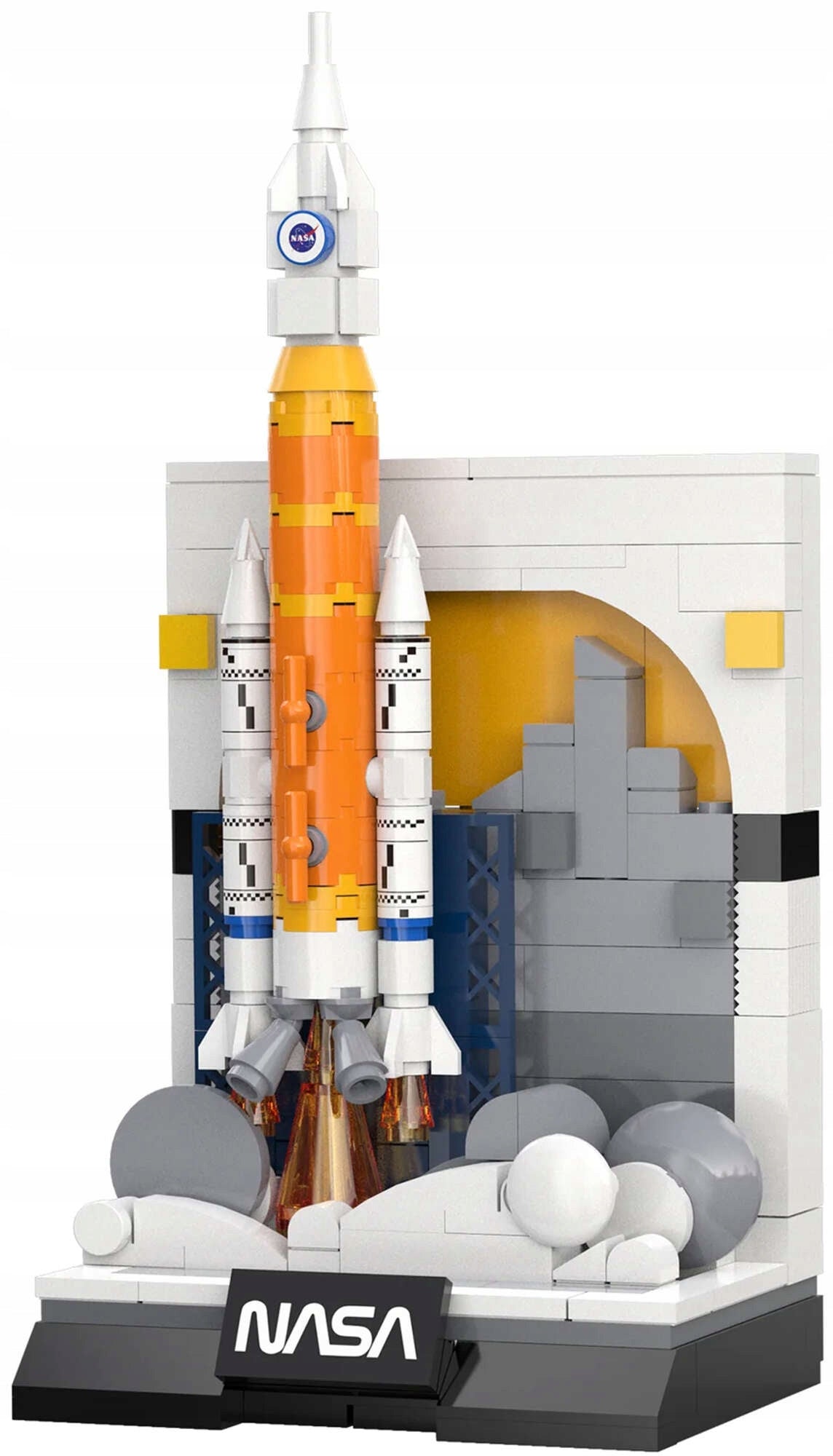 Didelis kosminis konstravimo rinkinys CADA NASA paroda, 1182 elementai