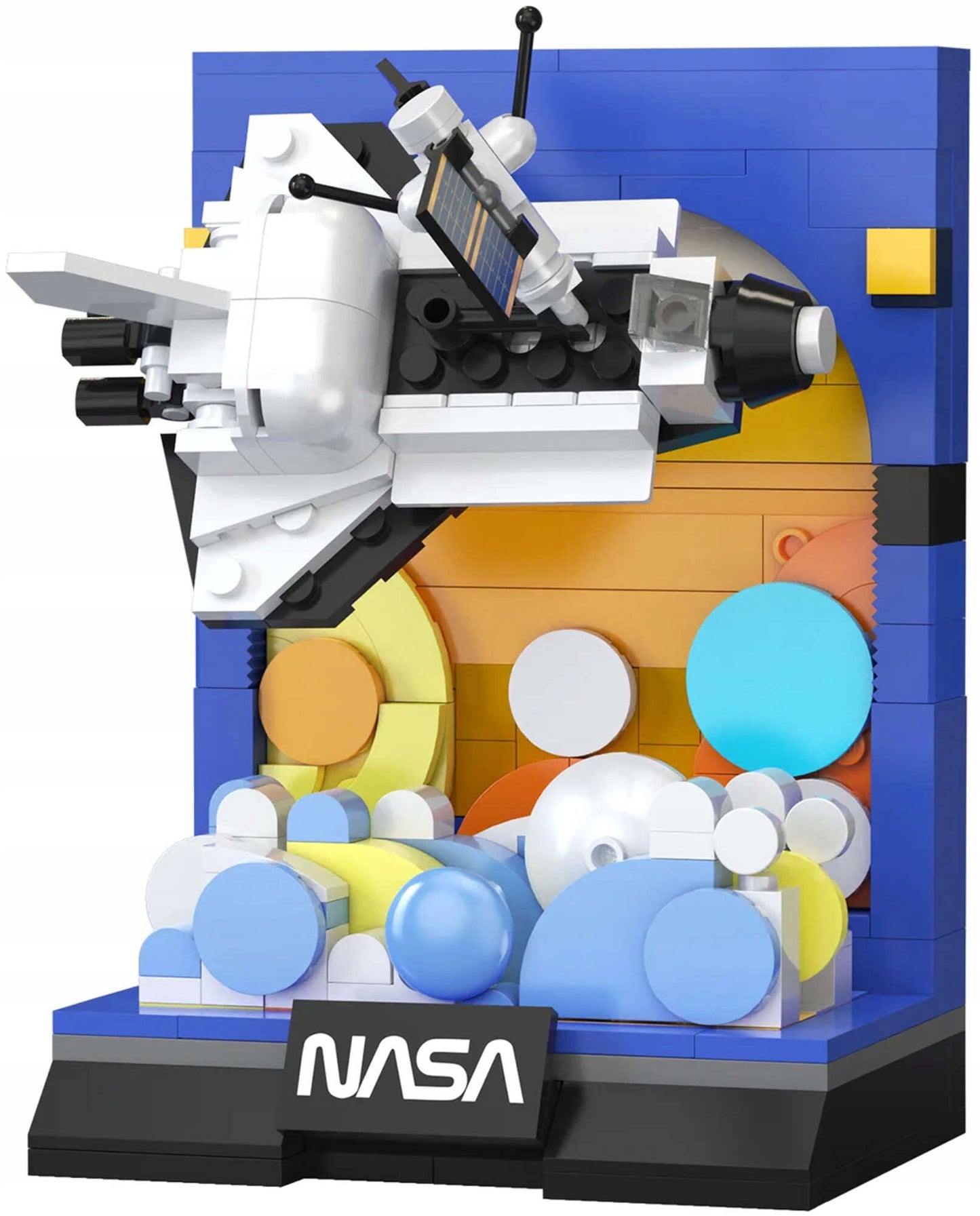 Didelis kosminis konstravimo rinkinys CADA NASA paroda, 1182 elementai