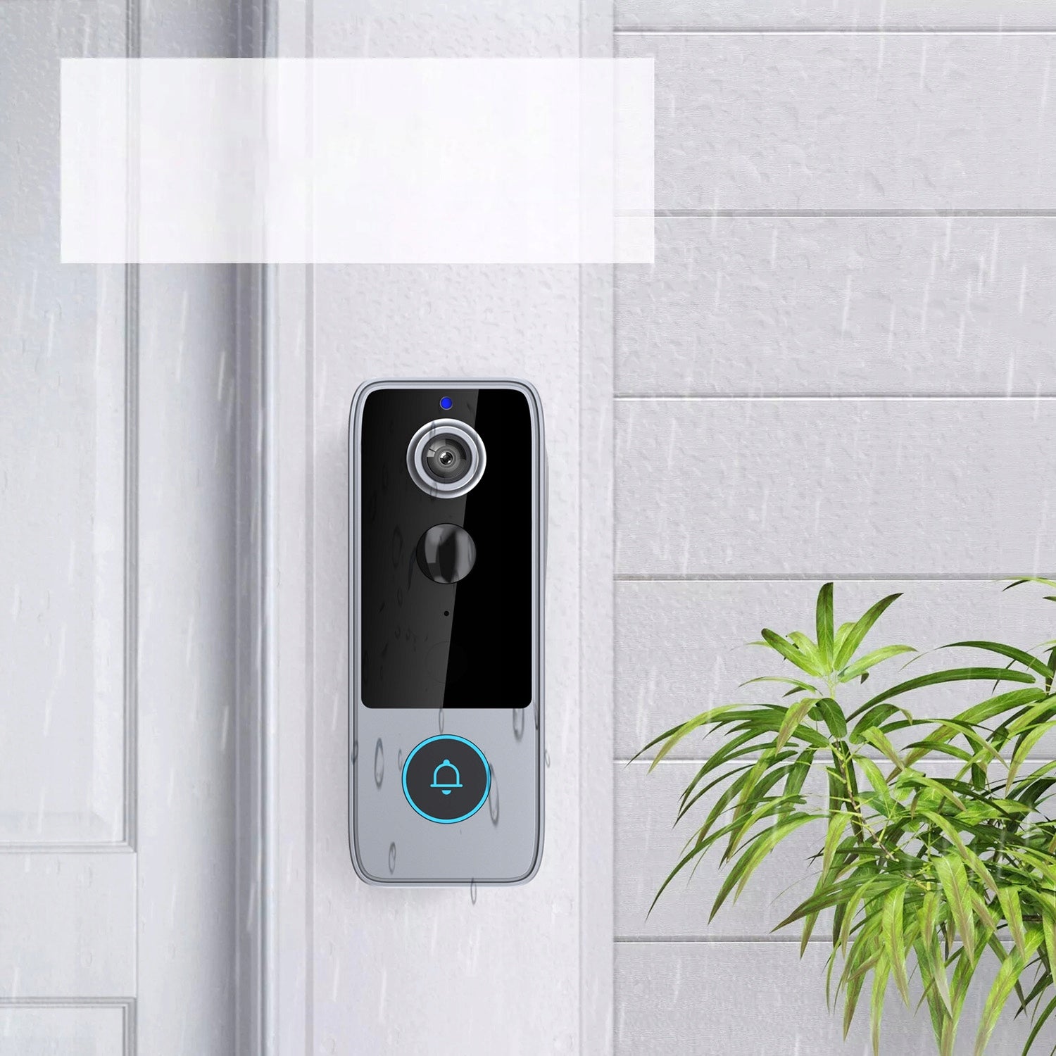 DURŲ SKAMBUTIS SU KAMERA WIFI SMART NUOTOLINIO STEBĖJIMO IP65