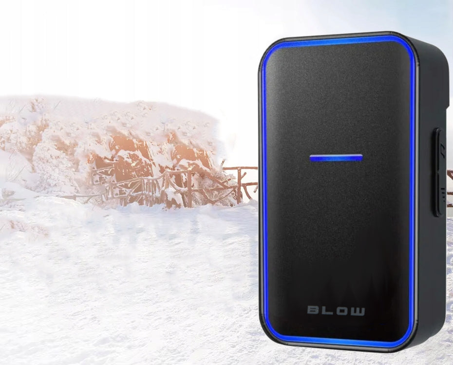 Belaidis vandeniui atsparus IP44 skambutis, ilgas veikimo nuotolis namų durims, varteliams