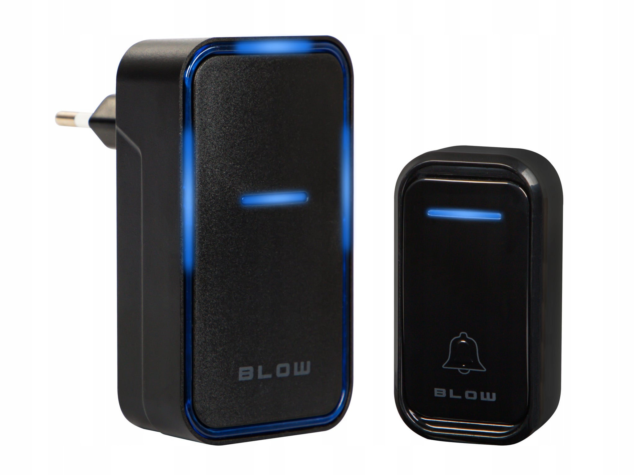 Belaidis vandeniui atsparus IP44 skambutis, ilgas veikimo nuotolis namų durims, varteliams