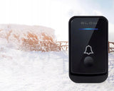 Belaidis vandeniui atsparus IP44 skambutis, ilgas veikimo nuotolis namų durims, varteliams