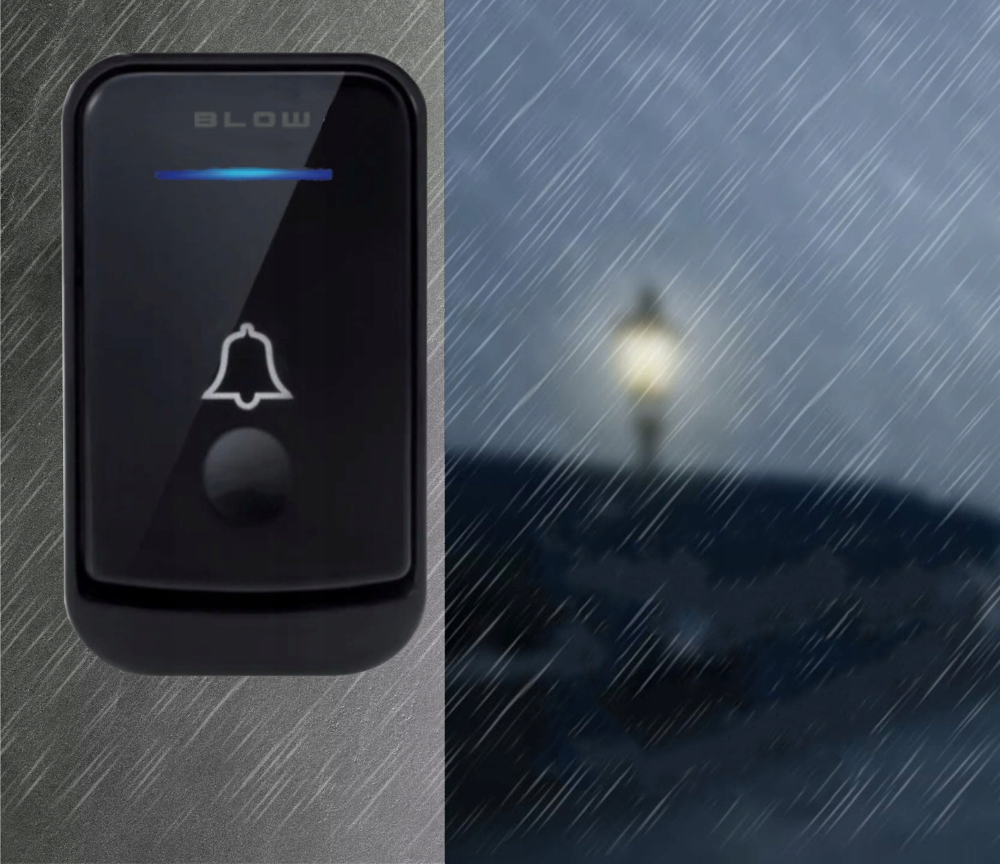 BELAIDIS DURŲ SKAMBUTIS, NEPRUGSTANTIS IP44, DIDELIS VEIKIMO ATSTUMAS, KIEMO VARTELIAI, 2X SIŲSTUVAS