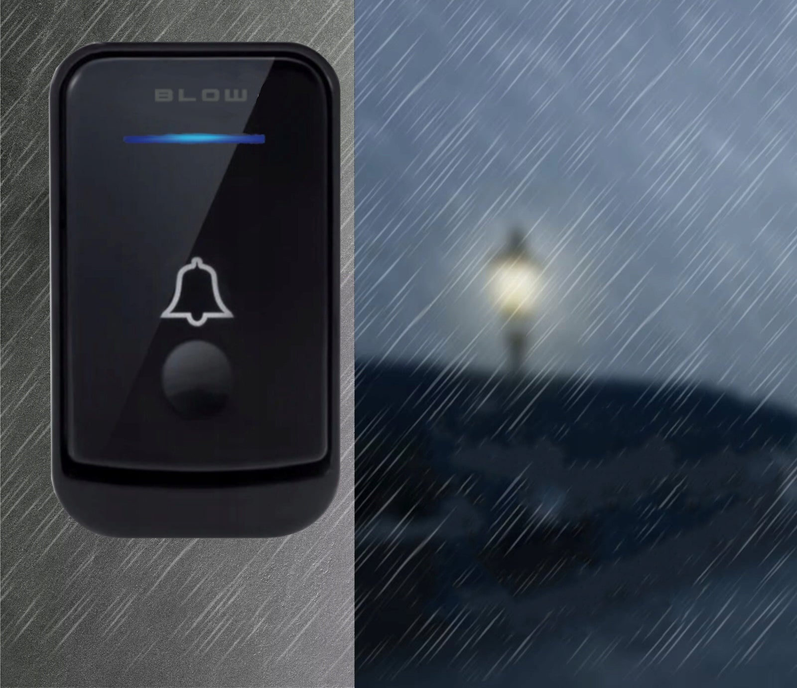 BELAIDIS DURŲ SKAMBUTIS, NEPRUGSTANTIS IP44, DIDELIS VEIKIMO ATSTUMAS, KIEMO VARTELIAI, 2X SIŲSTUVAS