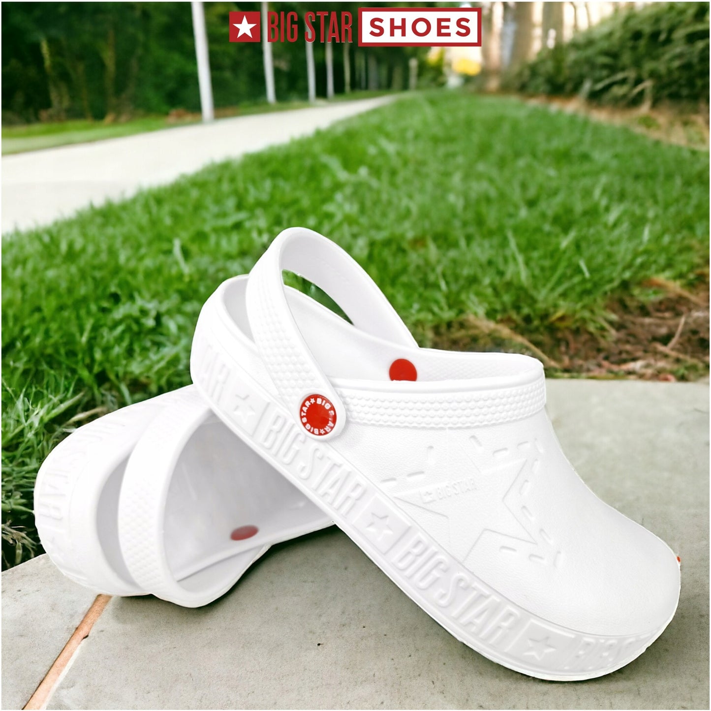 Moteriškos šlepetės "Big Star" Universalūs klumpės Baseinui, sodui II275003 36