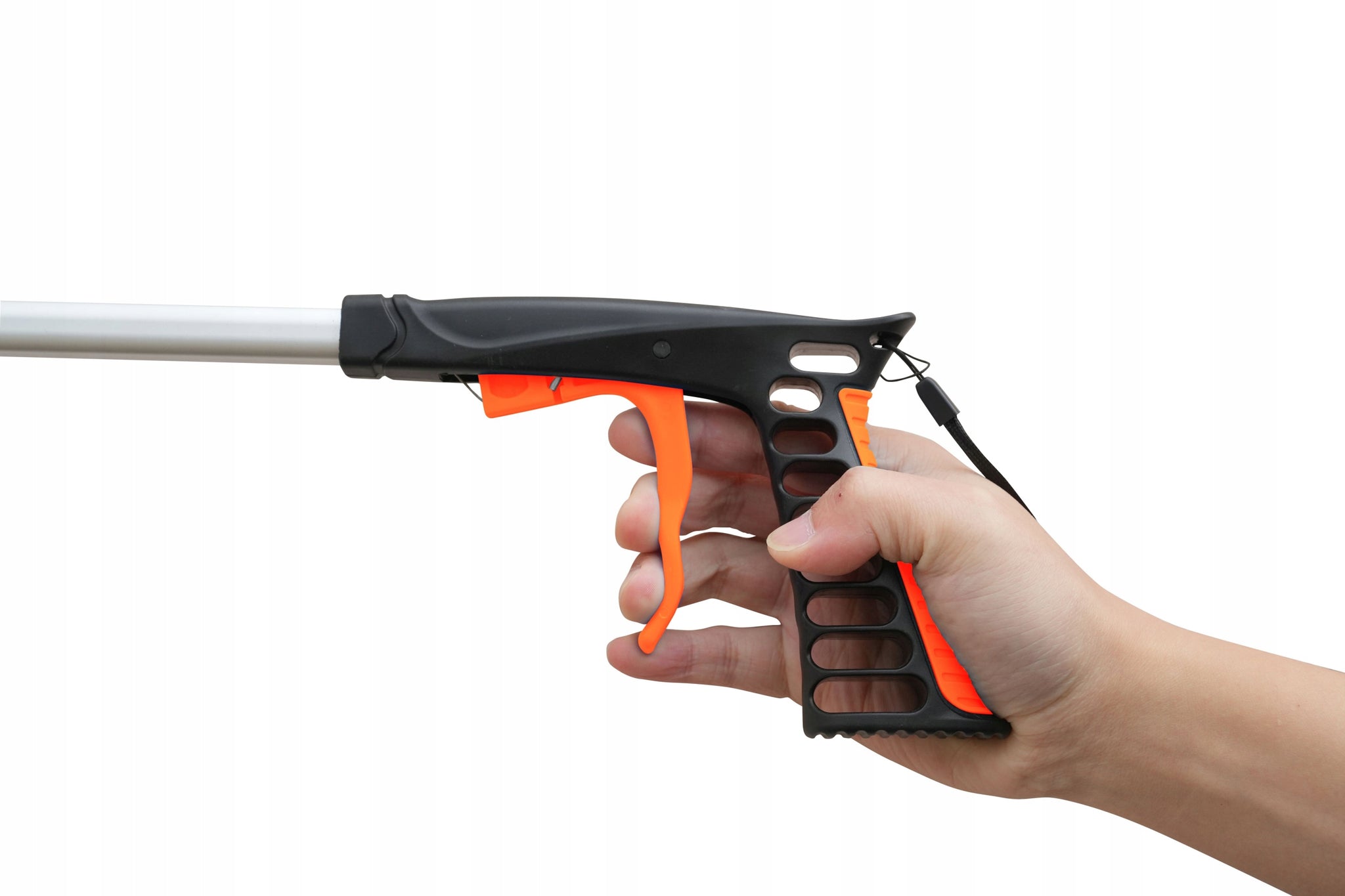 Ilga sulankstoma ranka surinkimui ir paemimui šiukšlių, lapų, žaislų