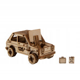 Medinis 3D Dėlionės Mechaninis Ralis Automobilis 3