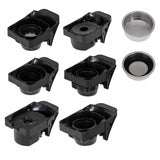 Slėginis kavos aparatas kapsulėms Nespresso Dolce Gusto Tchibo + puodelis