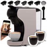 Slėginis kavos aparatas kapsulėms Nespresso Dolce Gusto Tchibo + puodelis