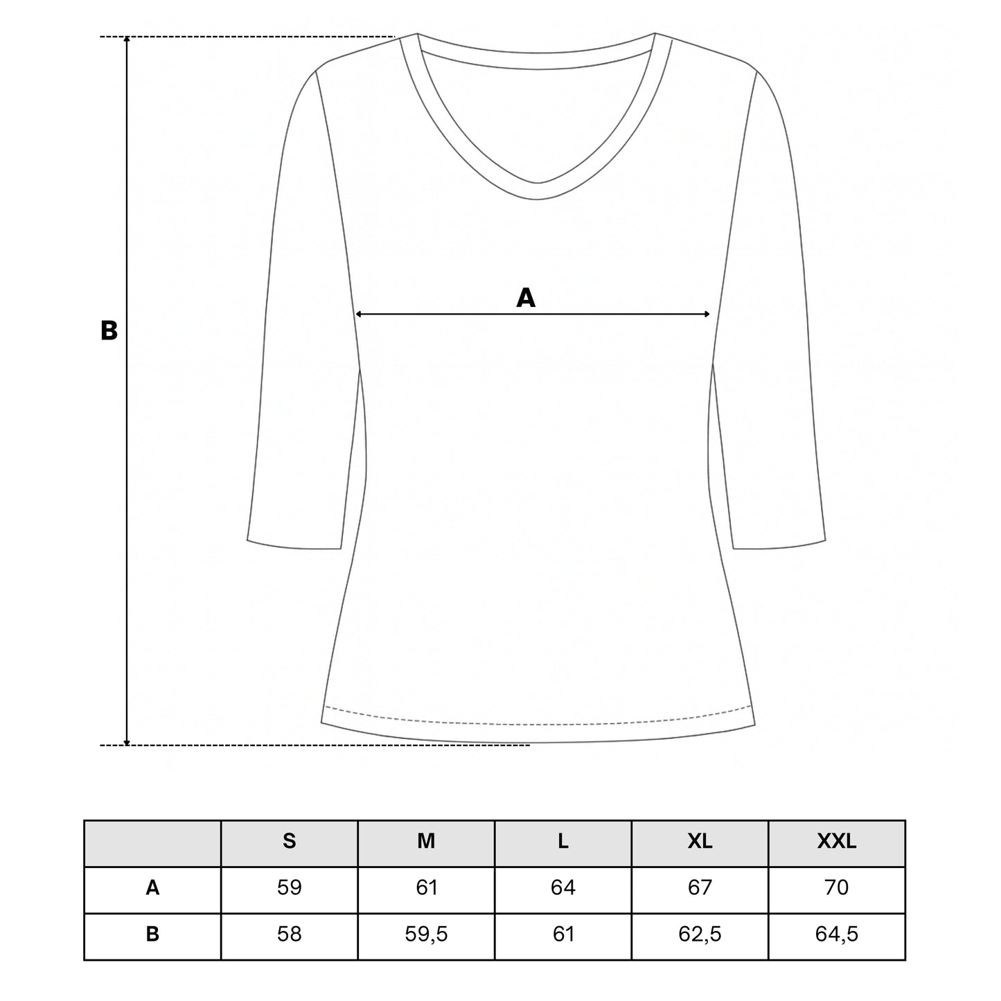 ELEGANTIŠKA MOTERIŠKA BLIŪZĖ BLIZGANTI MADINGA 3/4 RANKOVĖ LAISVA MARŠKINĖLIŲ MORAJ XXL