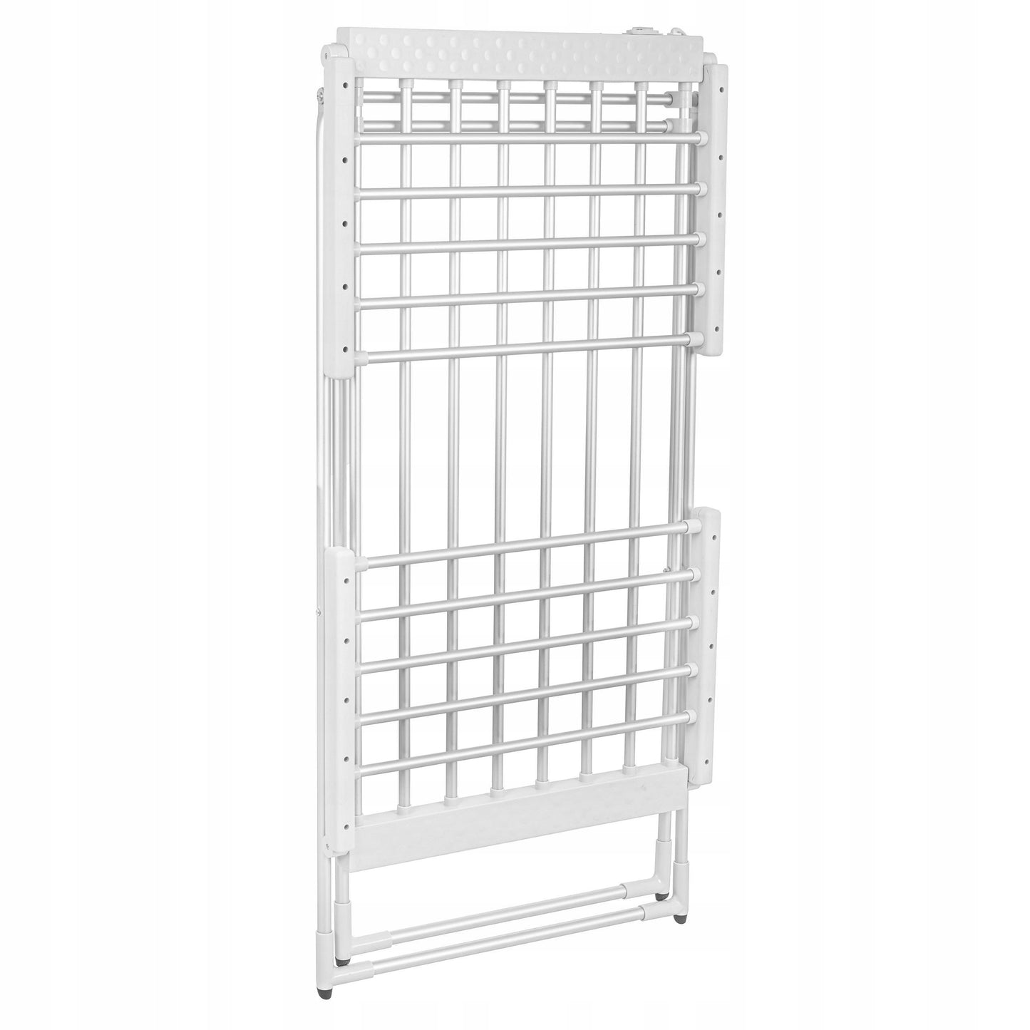 Elektrinė pastatoma drabužių džiovykla su 18 kaitinimo elementų, aliumininė