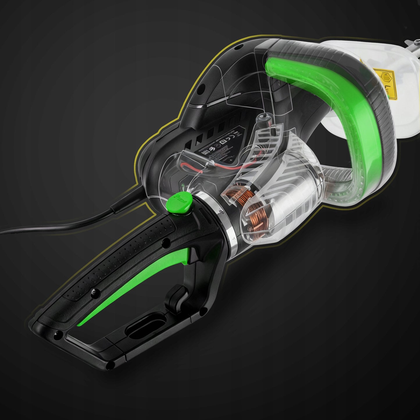 Elektrinės gyvatvorių žirklės 61 cm krūmų genėjimui AVENIDO