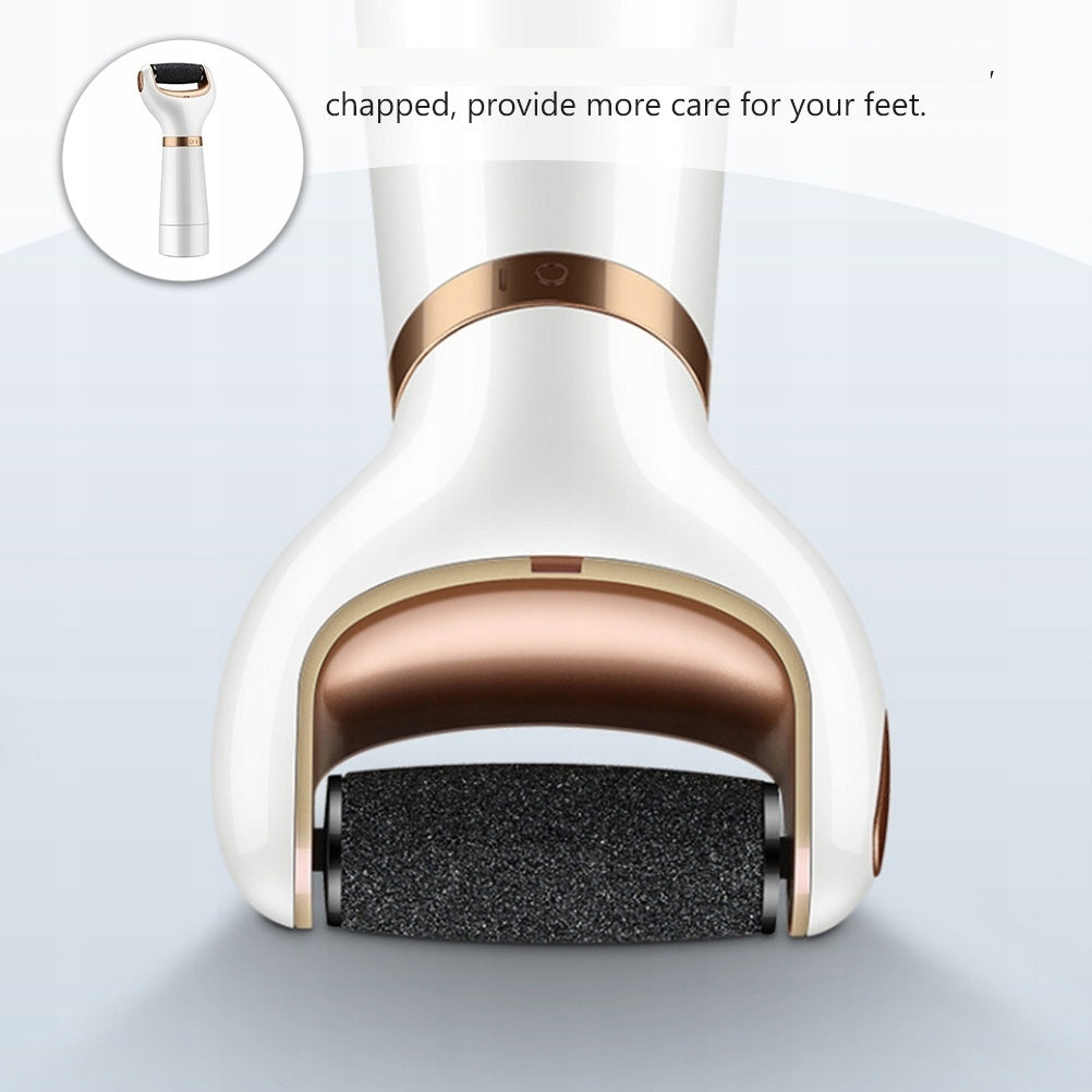 ELEKTRINIS PURENAMASIS KOJOMS BALTAS DEIMANTINIS PRAKTIŠKAS PEDIKIŪRAS