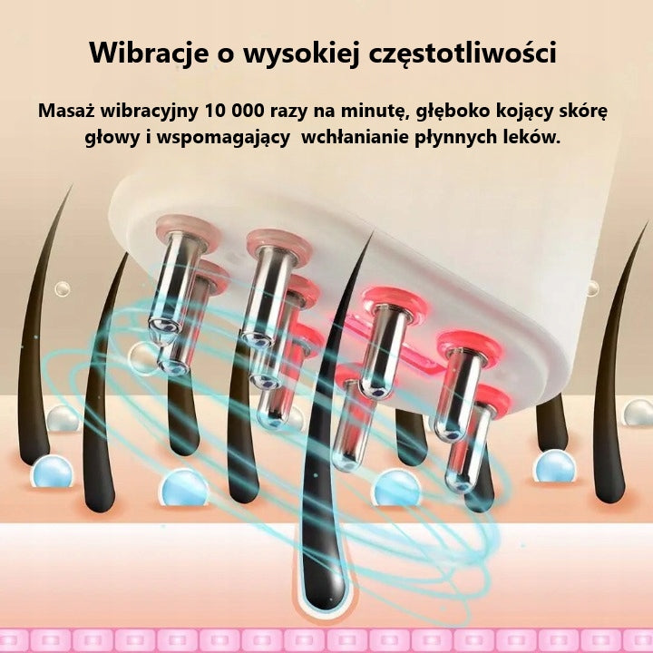 ELEKTRINIS GALVOS ODOS TEPALIUKAS, GALVOS MASUOKLIS, PLAUKAMS, MOTERIMS, MASAŽAS