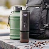 Nešiojamas slėginis kavos aparatas, 20 bar, maltoms kavoms ir kapsulėms