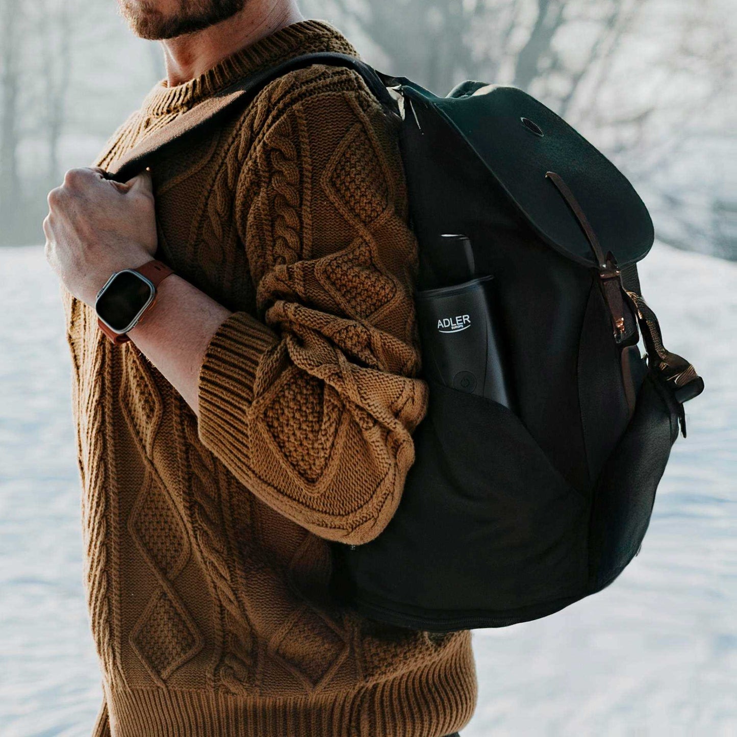 Nešiojamas slėginis kavos aparatas, 20 bar, maltoms kavoms ir kapsulėms