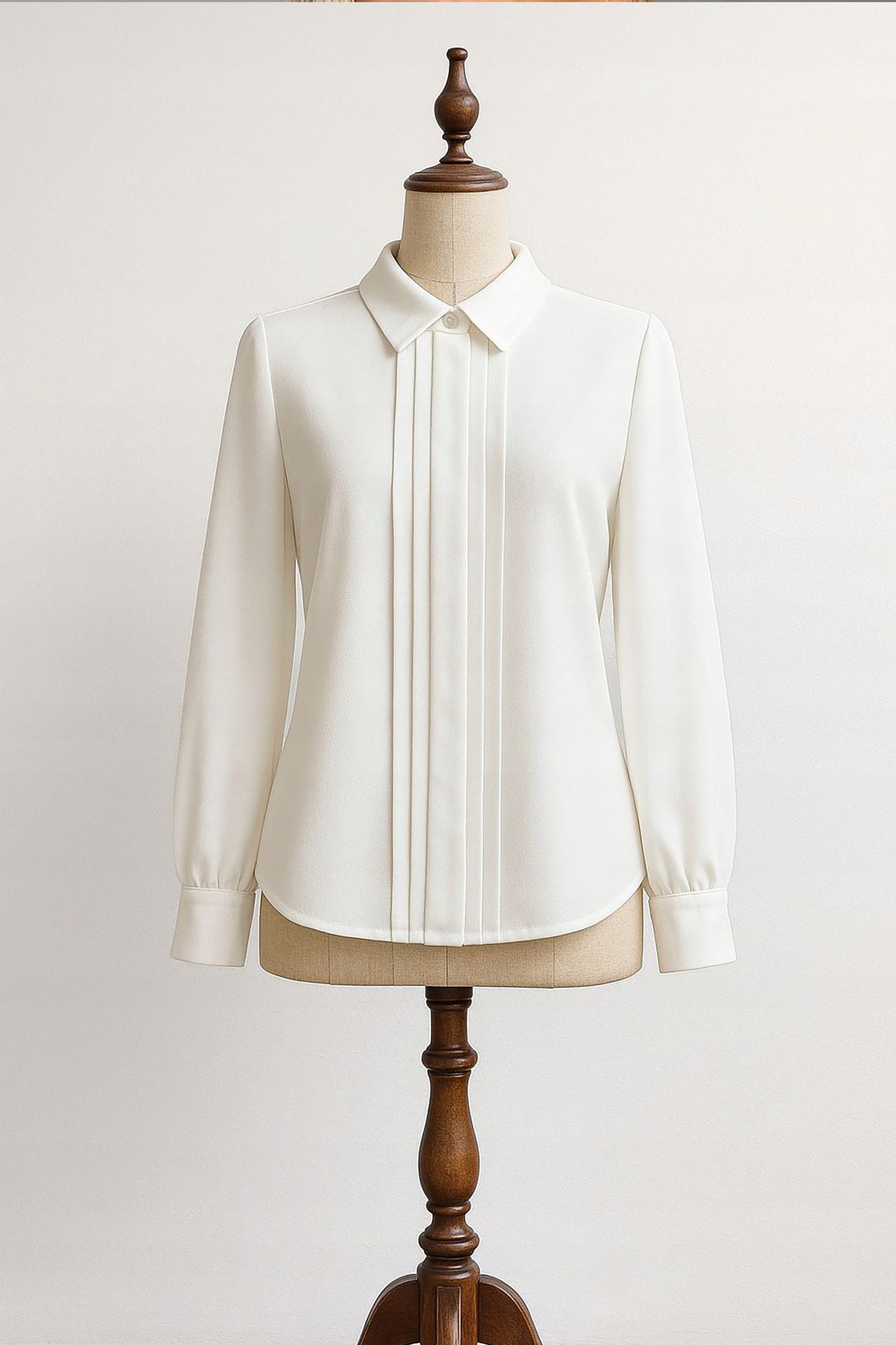 Elegantiškas kokteilinis šifono moteriškas palaidinukas su dekoratyvine plisuote šventėms XL KENDAL