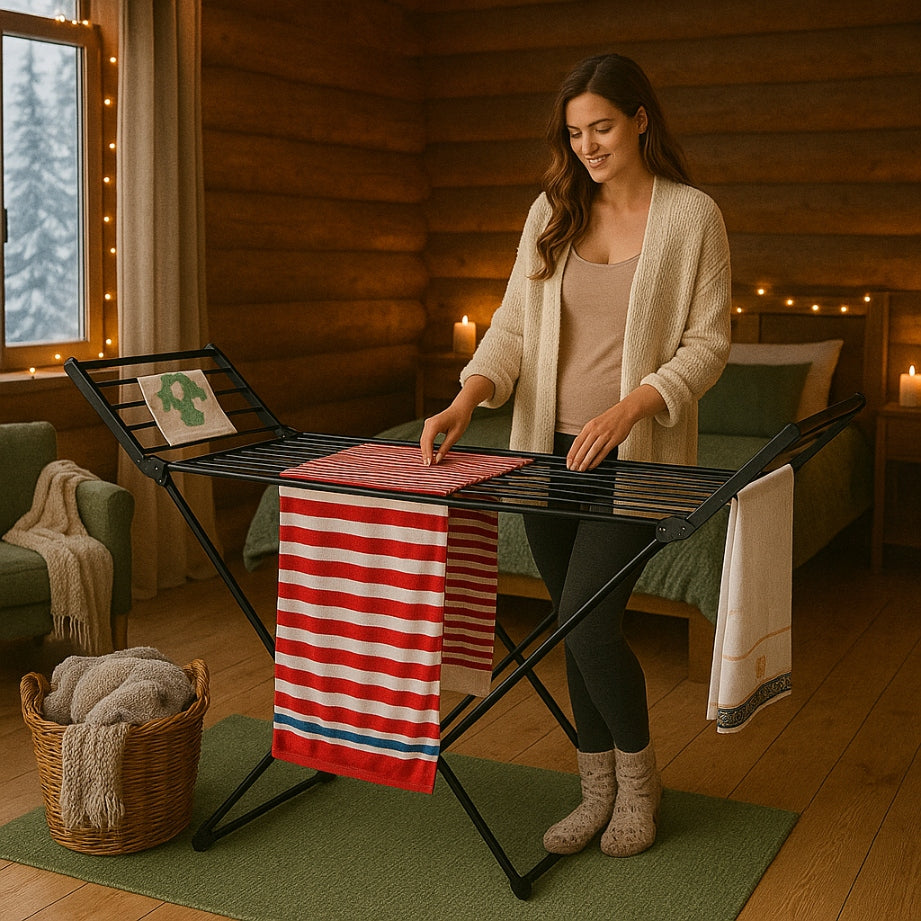 Elektrinė drabužių džiovyklė Avenido AV 7830, 220W, aliumininė