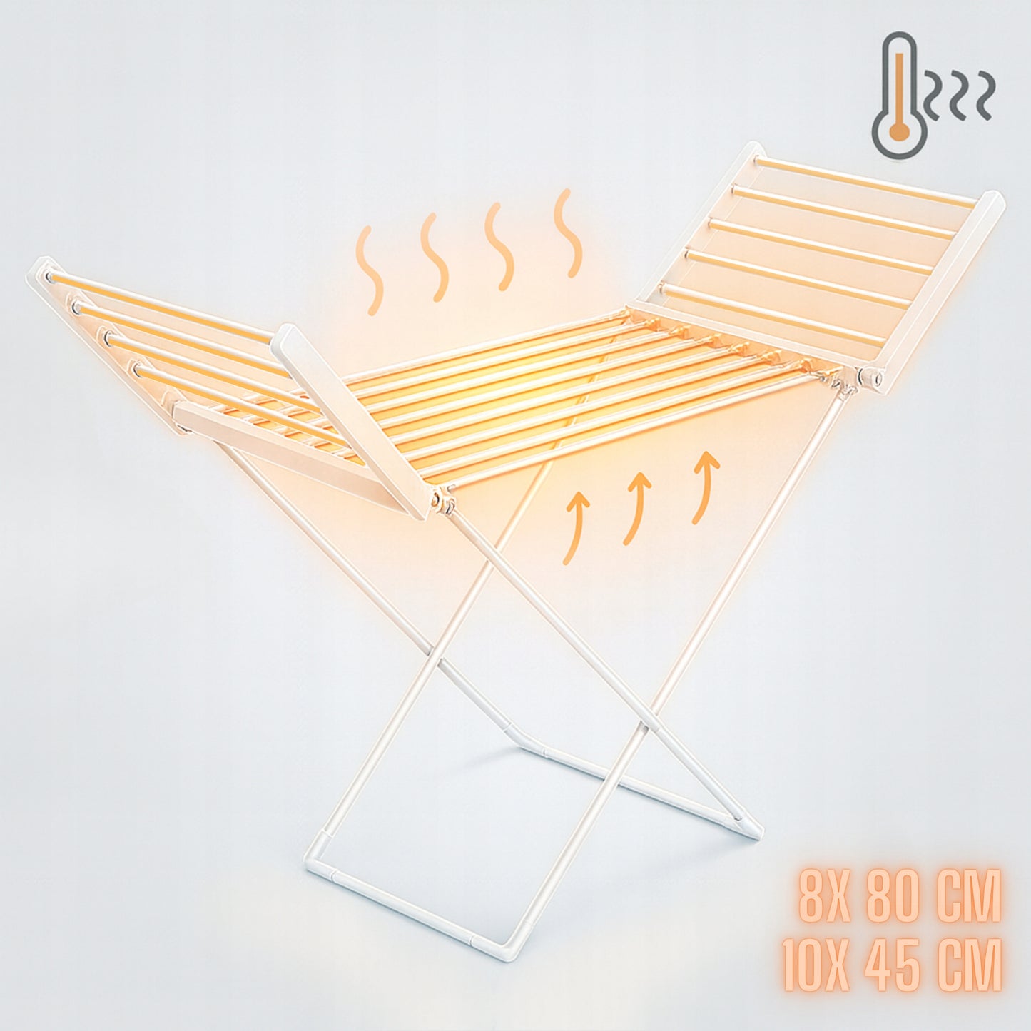 Elektrinė drabužių džiovyklė Avenido AV 7830, 220W, aliumininė