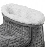 Elektrinis pėdų šildytuvas - "BUT ELEKTRYCZNY" (elektrinė avalynė) su nuotolinio valdymo pulteliu LCS, minkštas pliušinis šildytuvas