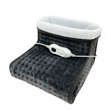 Elektrinis pėdų šildytuvas - "BUT ELEKTRYCZNY" (elektrinė avalynė) su nuotolinio valdymo pulteliu LCS, minkštas pliušinis šildytuvas