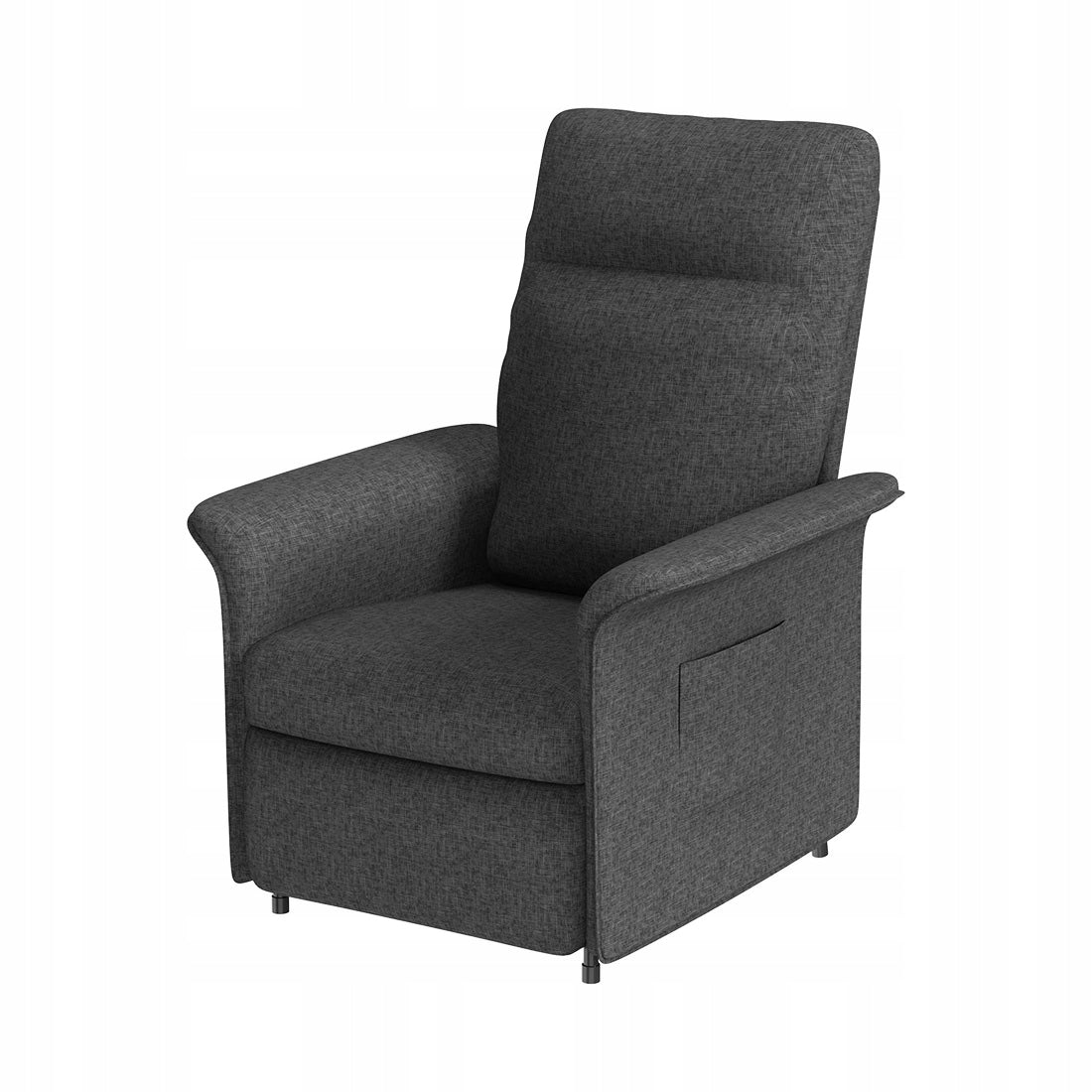 Elektrinis fotelis, atlenkiamas 105-155° su kojų atrama, MIEGOJIMO FUNKCIJA + PAVARAS (pvz., Spacetronik)