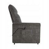 Elektrinis fotelis, atlenkiamas 105-155° su kojų atrama, MIEGOJIMO FUNKCIJA + PAVARAS (pvz., Spacetronik)