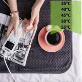 Elektrinis paklotas su laikmačiu 150x100cm LCD, reguliuojamas, skalbiamas