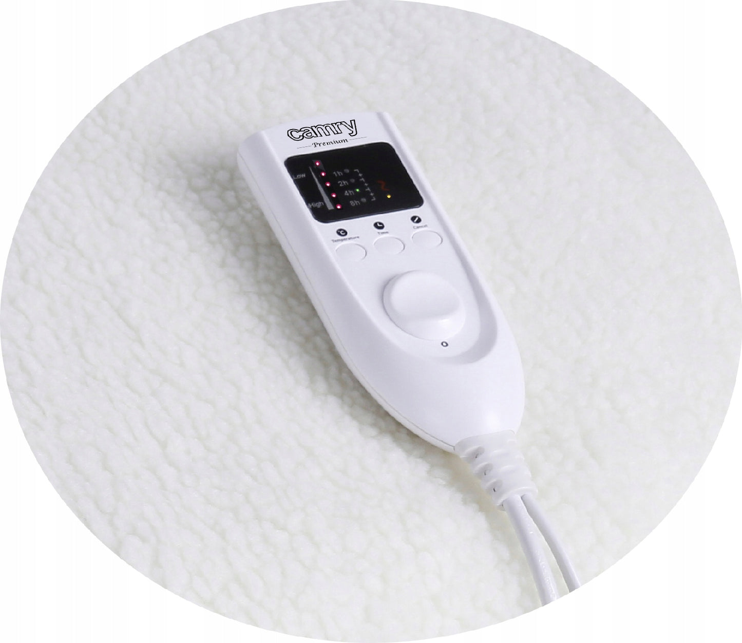 Elektrinė paklotas su laikmačiu 160x180cm LCD, skalbiama