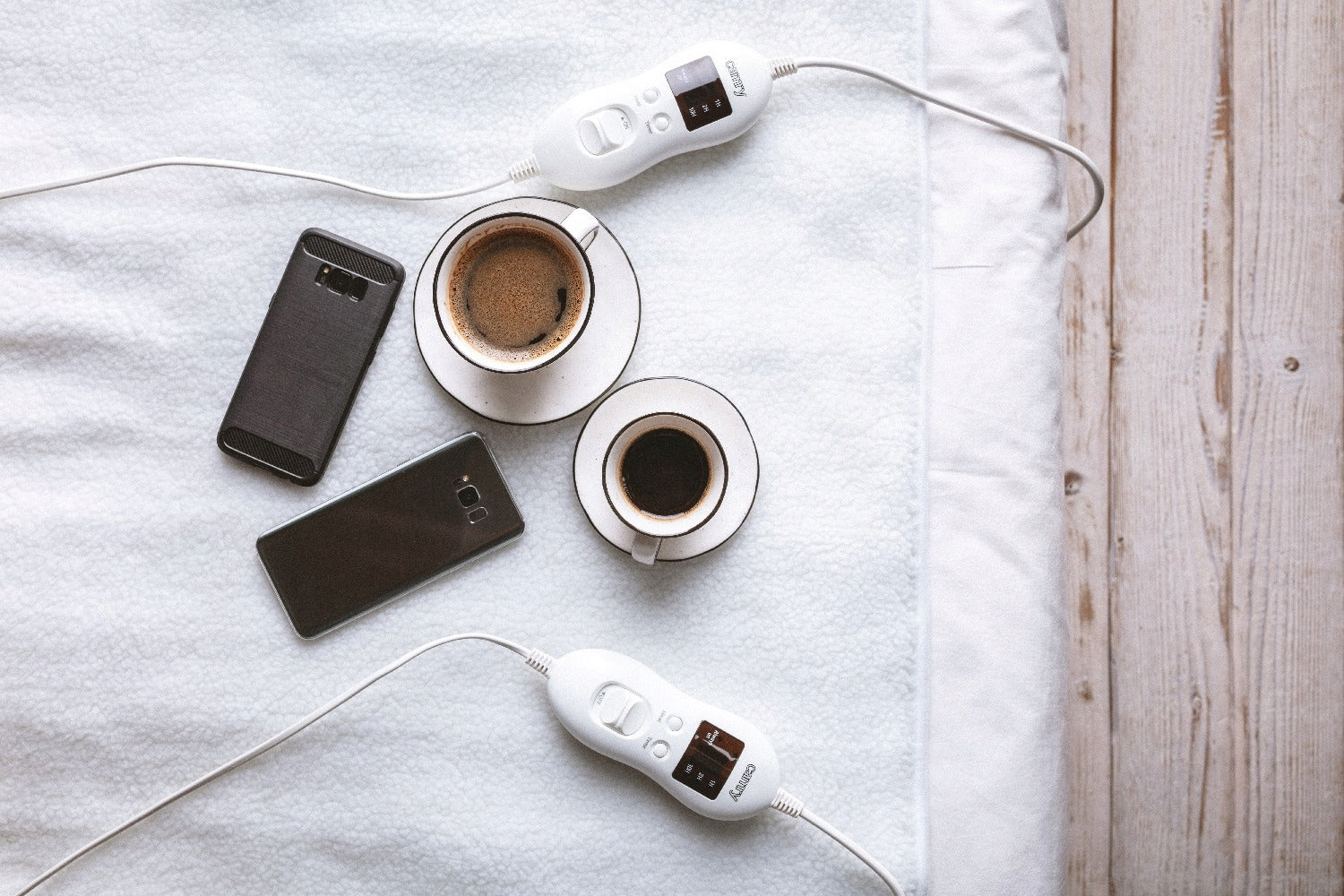 Elektrinė paklotas su laikmačiu 160x180cm LCD, skalbiama