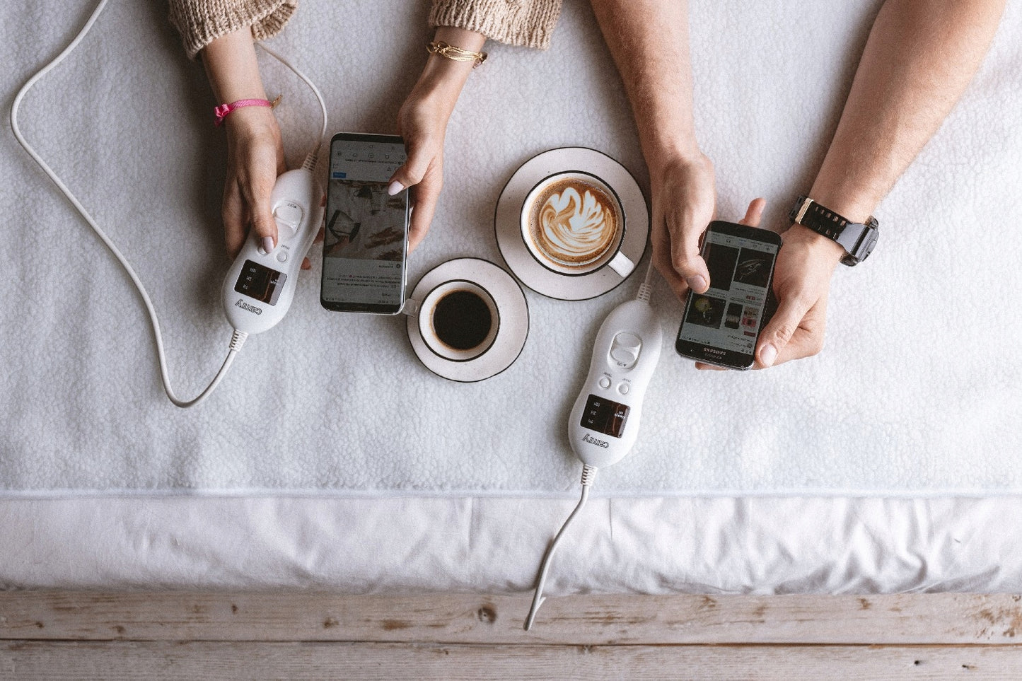 Elektrinė paklotas su laikmačiu 160x180cm LCD, skalbiama