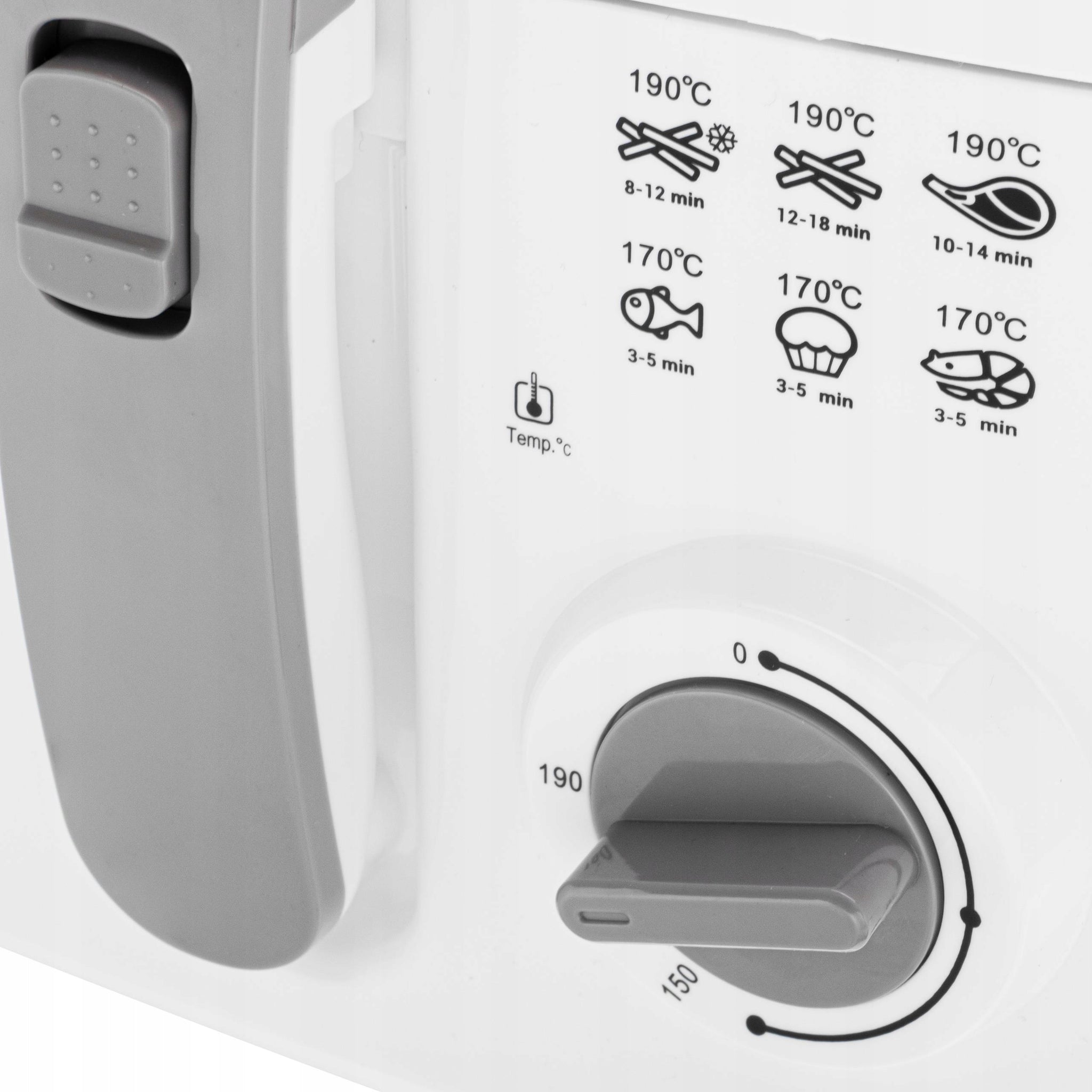 Tradicinė aliejinė gruzdintuvė 2,5 L su dangčiu 1800 W MESKO | MS4908g