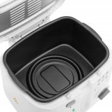 Tradicinė aliejinė gruzdintuvė 2,5 L su dangčiu 1800 W MESKO | MS4908g