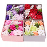 Gėlių dėžutė muilinės rožės elegantiška dovana