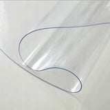 Apsauginė plėvelė stalui, stalas, stalviršis, 60x100cm, skaidrus PVC, 1mm