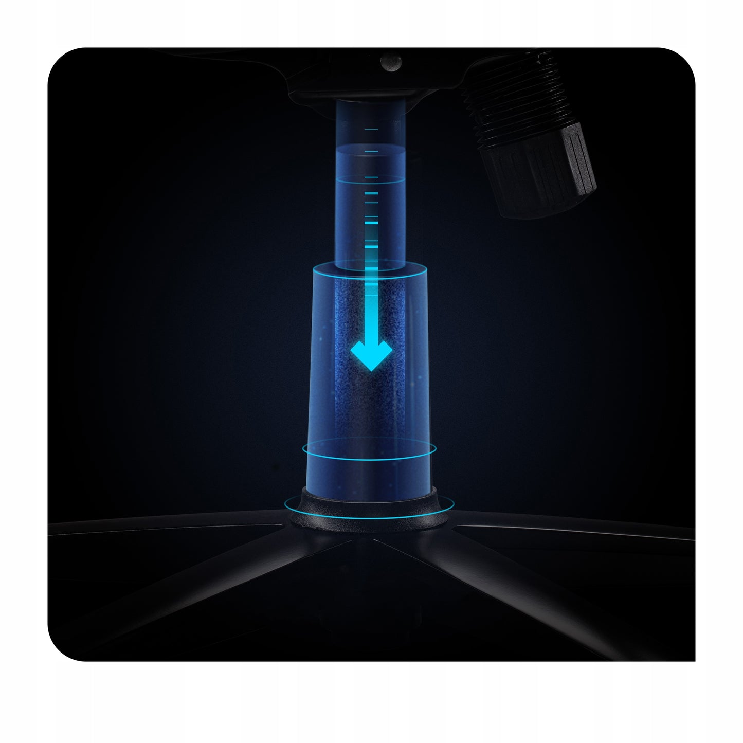 Žaidimų kėdė medžiaginė sukamoji Diablo X-Gamer Normalaus dydžio: Sniego baltumo