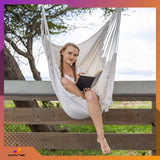 Sėdimoji kėdė Braziliška sūpynė Hamakas Sodui Ant Balkono BOHO