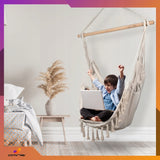 Sėdimoji kėdė Braziliška sūpynė Hamakas Sodui Ant Balkono BOHO