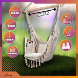 Sėdimoji kėdė Braziliška sūpynė Hamakas Sodui Ant Balkono BOHO