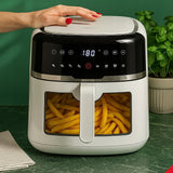 Neriebi gruzdintuvė Air Fryer 8L XXL 2500W AGD smulki buitinė technika virtuvei