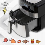 Bekondensinis gruzdintuvas 5L Airfryer 9 PROGRAMOS laikmatis LED Camry CR6311