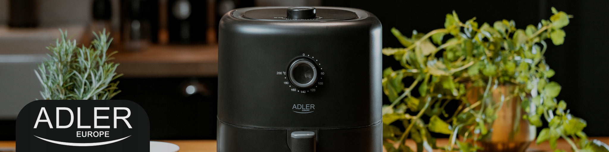 Bebalsis gruzdintuvė Air Fryer 3.0L, galinga 2200W Adler AD6310