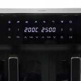 Adler Dvikamerė Oro Gruzdintuvė 11L 2700W 8 programų