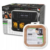 Adler Dvikamerė Oro Gruzdintuvė 11L 2700W 8 programų