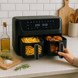 Adler Dvikamerė Oro Gruzdintuvė 11L 2700W 8 programų