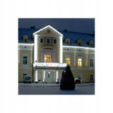 288 LED baltos girliandos 2m Kalėdoms šventinės lemputės