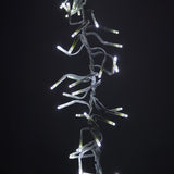 288 LED baltos girliandos 2m Kalėdoms šventinės lemputės