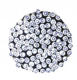 288 LED baltos girliandos 2m Kalėdoms šventinės lemputės