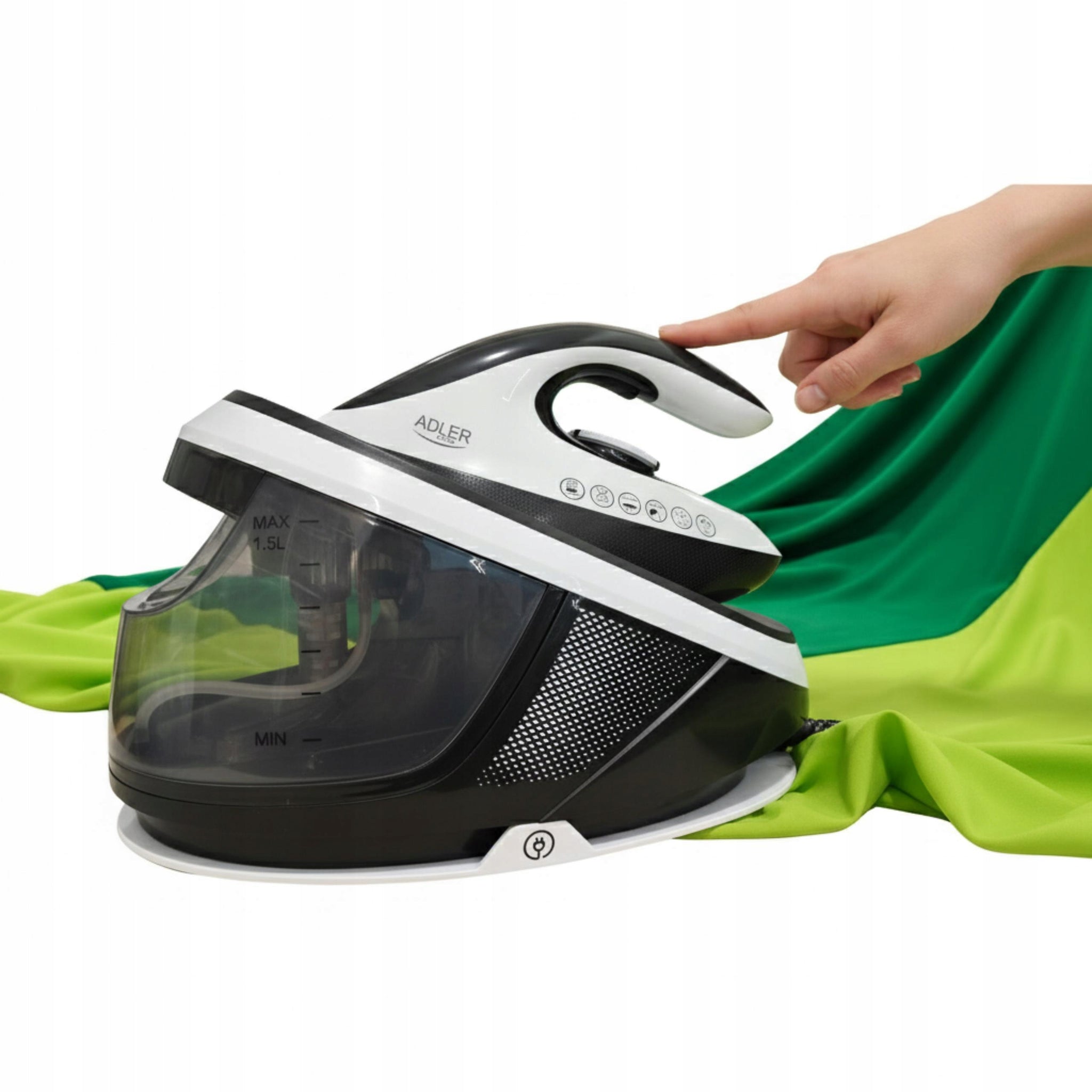 GARO PARAMAS ŠILDYTUVO SU GARO STOTIMI 8 bar Galingas 3100W Firefighter Anti-Calc